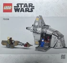 LEGO 75338 Star Wars Ambush On Ferrix BUILD ONLY!!  NO MINIFIGURES!!!