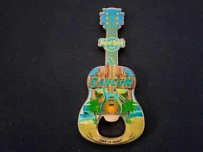 Hard Rock Cafe CANCUN Flaschenöffner / Magnet / Bottle Opener 