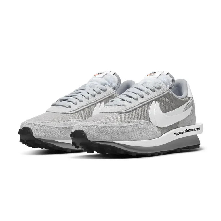 SACAI X NIKE LDWaffle x sacai x Fragment Grigio fumo chiaro Taglia UK 11 NUOVO