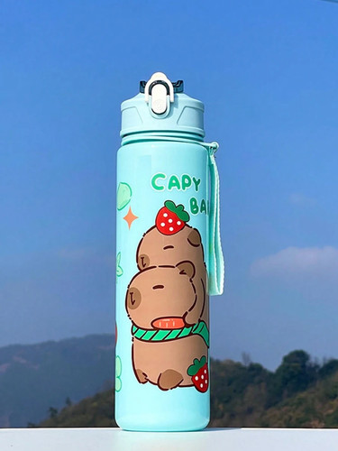 750ml Kids Sports Water Bottle, 4 Color Options, Cute Gift For Girls & Boys