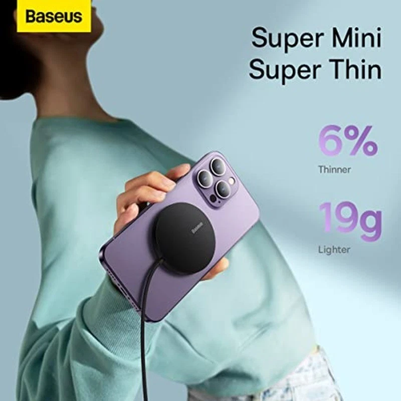 Baseus PicoGo Wireless Charger, Qi2 Certified 15W - Image 3 of 4