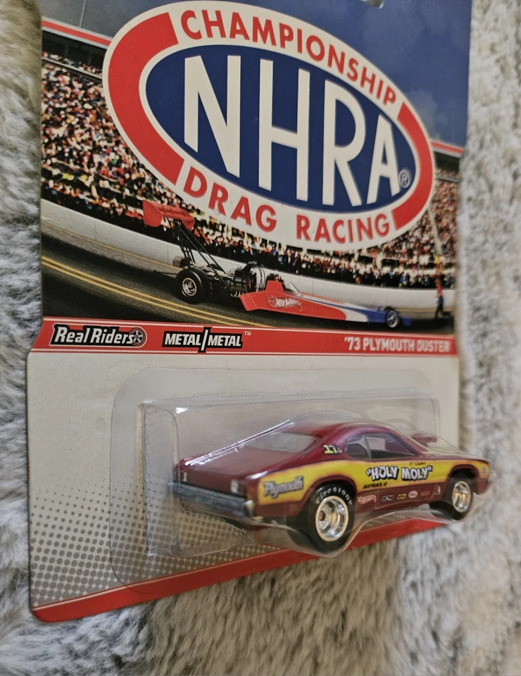 Hot Wheels NHRA Championship Drag Racing '73 Plymouth Duster Real Riders 2012 Foto 2 de 4
