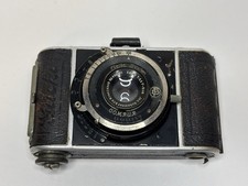 Vintage F Deckel-Munchen Compur Folding Camera, F 3.5, F 8cm, Xenar