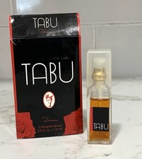 Dana Tabu Cologne Spray 0.5 oz , 15 ml NIB Vintage