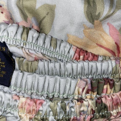Ralph Lauren King Stone Harbor Maggie Multicolored Floral Fitted Sheet - Picture 2 of 11