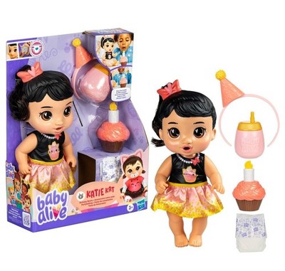 Baby Alive Birthday Bestie Katie Kat