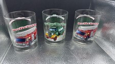 Hess Classic Truck Series Collectible Advertising Glasses Set of 3 Original 1996