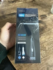 COSLUS Water Flosser  Cordless Oral Irrigator 300ML New Sealed