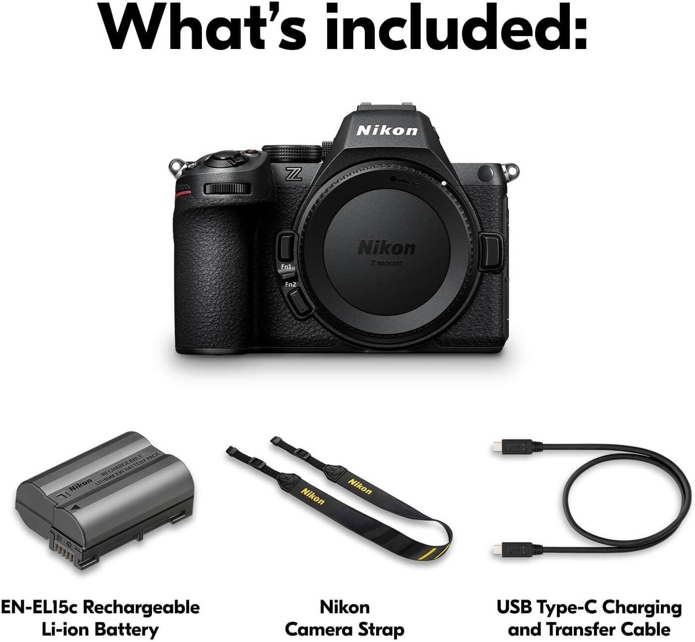 Nikon Z5 II Full Frame Mirrorless Digital Camera Body 4K WiFi 9