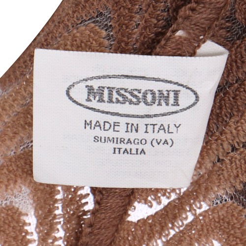 Missoni Cardigan Long Avec Boutons Zigzag En Viscose Multicolore Femme - Photo 5/6