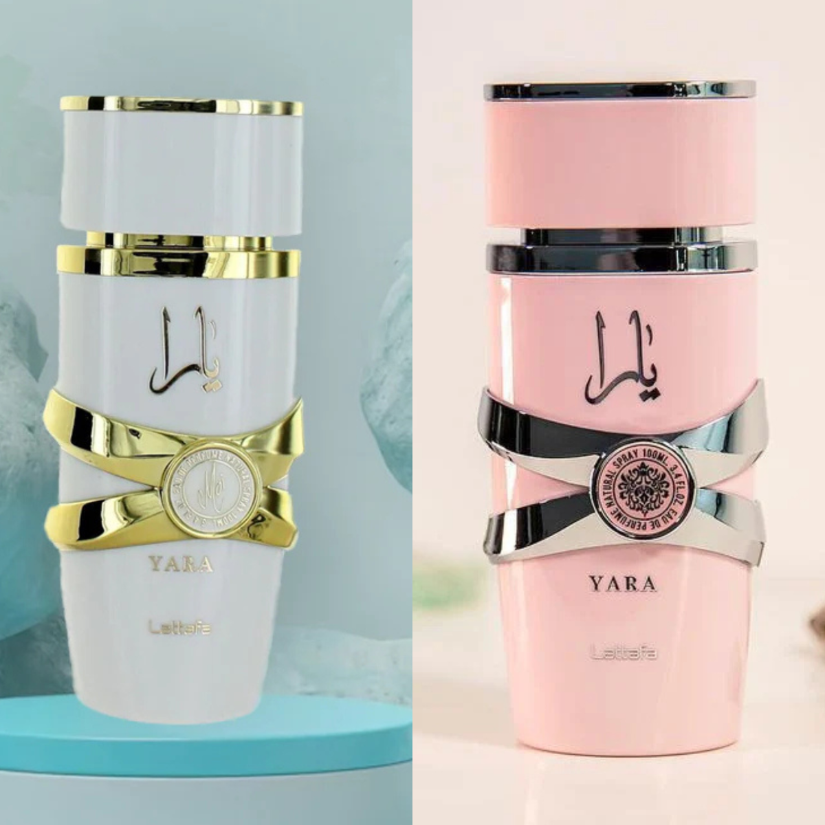 Lattafa Yara Pink and Yara Moi Women's Perfume Combo EDP Fragrance