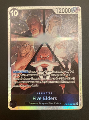 One Piece TCG | Five Elders OP13-082 | SR | NM | Englisch