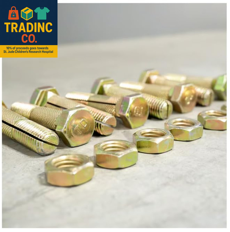 Engineering - Nuts & Bolts - Ground Anchor Brackets and Straps - Slotted Bolt an