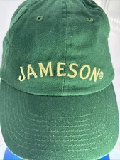 Jameson Whiskey Strap Back Hat;  Irish Liquor Saint Patrick’s Cap