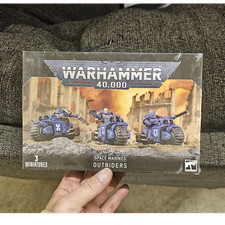 Games Workshop Warhammer 40K Space Marines Outriders 3 Miniatures 51-43