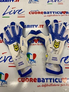 VIRTUS ENTELLA GLOVES #1 COLOMBI PREPARED SIGNED SERIES B 2025/26 SIGNED