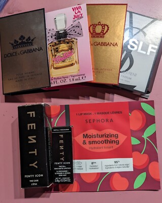 FENTY ICON Semi Tictok Red Lipstick & Refillable Case & Fragrances Virals & Mask