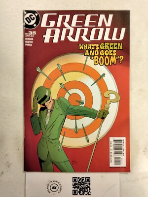 Green Arrow #35 VF-NM DC Comics comic book 10 JW52