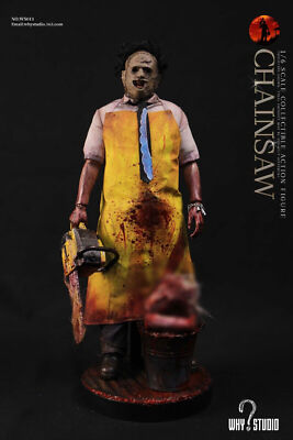 New WHY STUDIO WS013 1/6 Texas Chainsaw Butcher 12