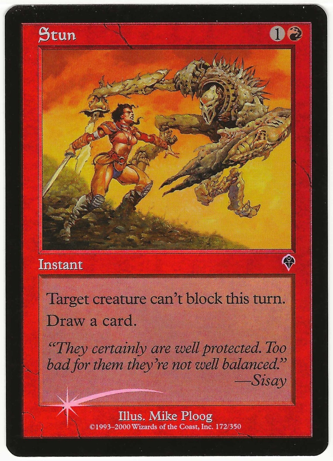 MTG Stun FOIL Invasion Common LP