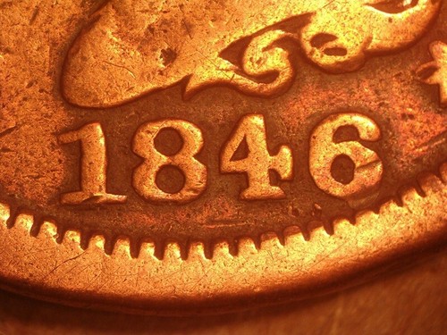 1840, 1846, 1847, 1849 & 1850 - Large Cents - AS IS - Picture 6 of 8