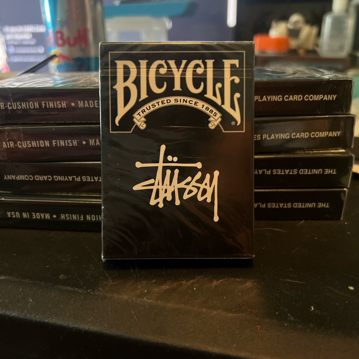 STUSSY BICYCLE PLAYING CARDS ブラック BRAND NEW SEALED STUSSY x BICYCLE BLACK PLAYING CARDS Factory