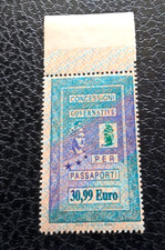 2002 ITA  SPLENDIDA MARCA  BOLLO x PASSAPORTO da € 30,99  Nvo MNH STELLE FRESCA