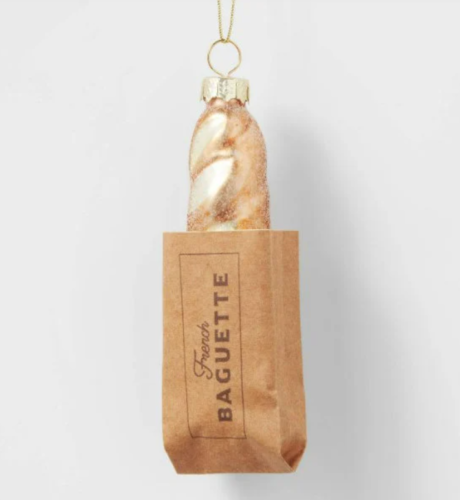french baguette bread ornament - 第 1/1 張圖片