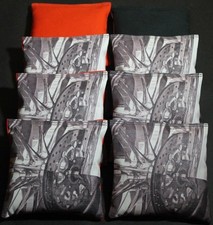 All Weather CUSTOM Cornhole Bean Bags 8 ACA Regulation Resin Filled Bags 3