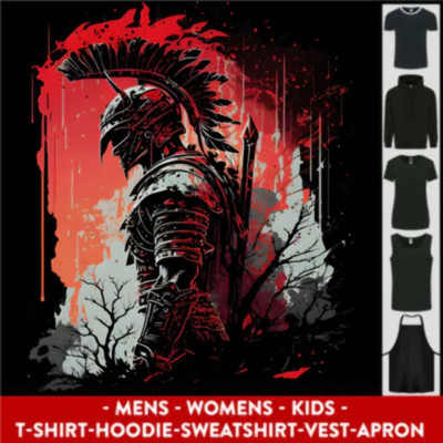 Wandering Gladiator Spartan Bodybuilding MMA Herren Damen Kinder Unisex