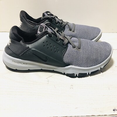 Nike Mens Flex Control TR3 AT9750-002 Gray Running Shoes Sneakers Size  W