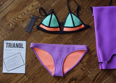 triangl bikini set