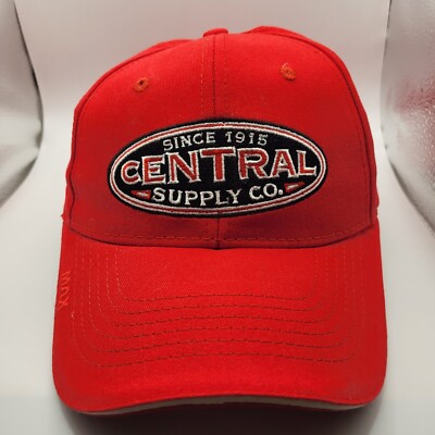 Central Supply Co. Since 1915 Max Cap -  Strap Back - Red