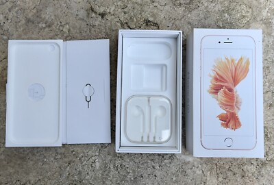 【美品】Apple iPhone6s A1688 ローズゴールド 本体 Apple iPhone 6 S Box Rose Gold 32gb - 6S Model A1688 Empty Case