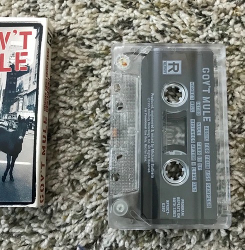 VERY RARE - Gov’t Mule Music for Your Ass Promo Sampler Cassette Tape - Picture 3 of 4