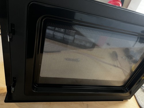 Panasonic Microwave Oven NN-SC668S Door Assembly Microwave Door Stainless Steel  - Picture 4 of 4