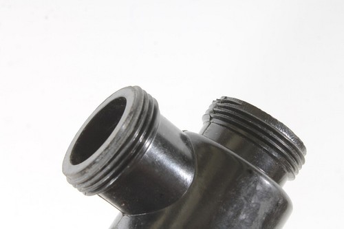 altes Siphon Bauhaus für Waschbecken Ablaufgarnitur Porzellan Bakelit Vintage - 第 6/10 張圖片