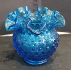 FENTON REFFLE HOBNAIL VASE 3"