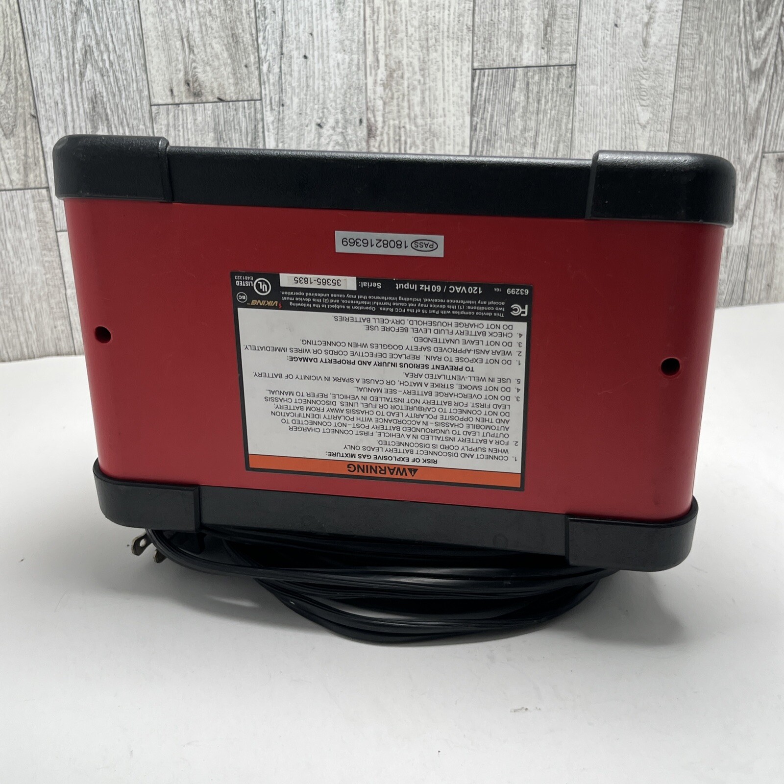 Viking Battery Charger Automatic Microprocessor 2/8/15A AMP 12V