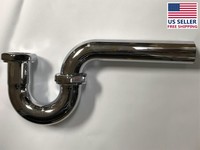 Bathroom Sink P Trap Bright Chrome 1 1/4 Heavy Duty | Renovator's Supply on sale Bathroom Sink P Trap Bright Chrome 1 1/4 Heavy Duty | Renovator's Supply on sale