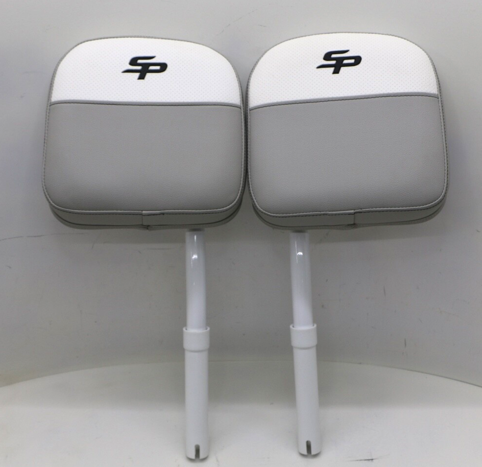 Sea Pro Boat Forward Bow Removable Backrest Seat Cushion Set Gray