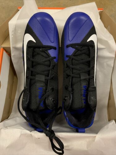 Nike Alpha Menace Elite Football Cleats Black/Royal 922804-014 Men’s Sz 9 NIB - Picture 2 of 5