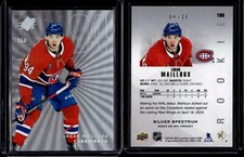 2024-25 SPx Hockey Base Rookie Silver Spectrum Logan Mailloux /25