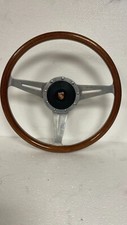 Volante legno Moto-lita pulsante Porsche diametro 34 cm