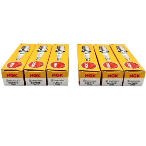 NGK DCPR7E Spark Plug Set of 6 for SUZUKI CARRY DA51T DB51T F6A JDM Genuine - Picture 2 of 5
