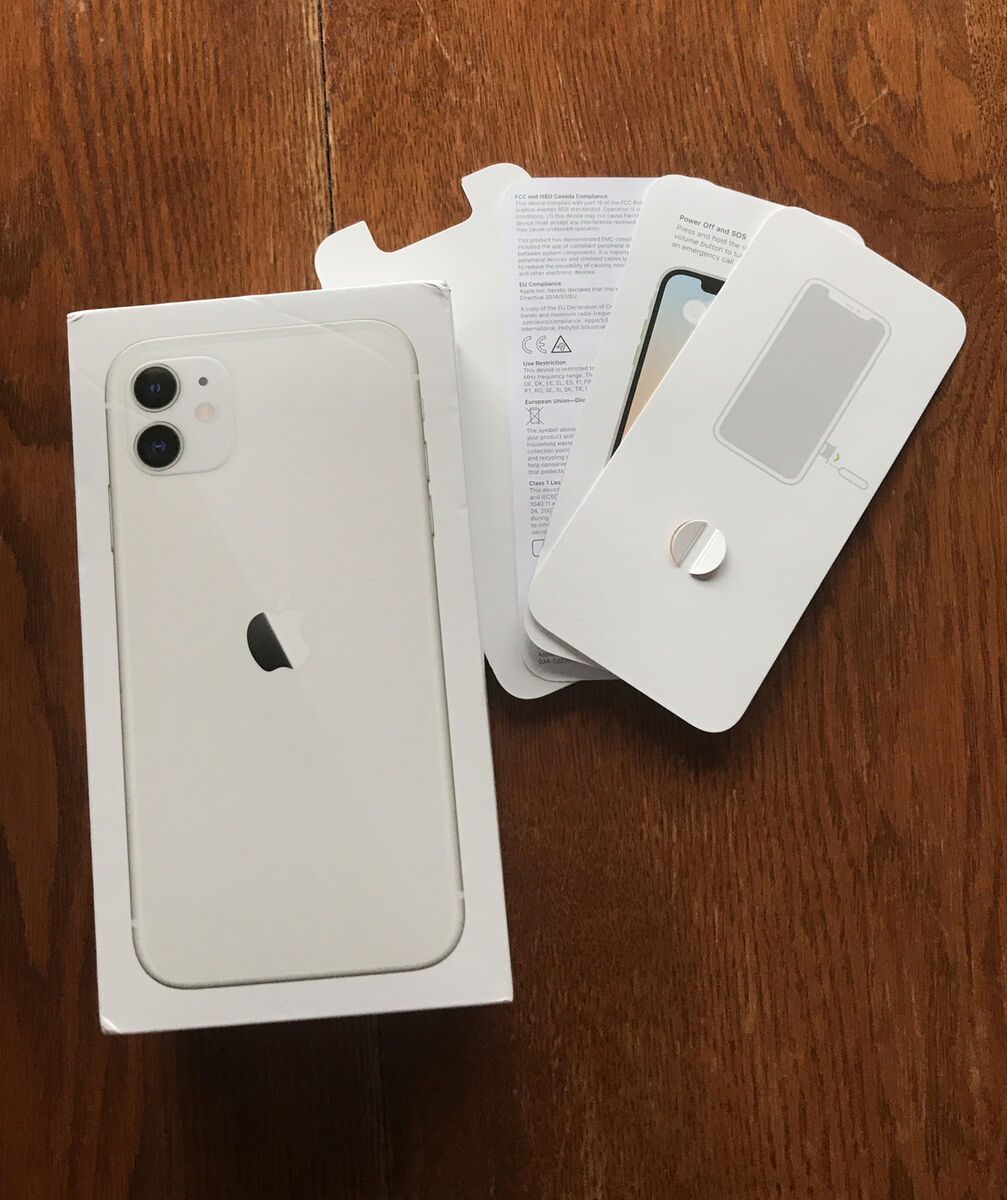 Empty Box Only! Apple iPhone 11 (128GB) White @@NO PHONE | eBay Empty Box Only! Apple iPhone 11 (128GB) White @@NO PHONE | eBay