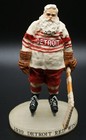 Nhl Heritage Flambro 1930 Detroit Red Wings Santa Claus Figurine Goalie w/stick