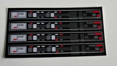 Lego Star Wars Custom Sticker for 9500 Sith Fury-class Interceptor Ersatz