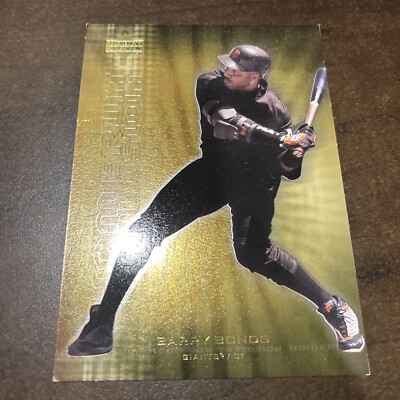 2001 Upper Deck Homerun Explosion Jumbos Barry Bonds  #HR13 HOF READ DAMAGED