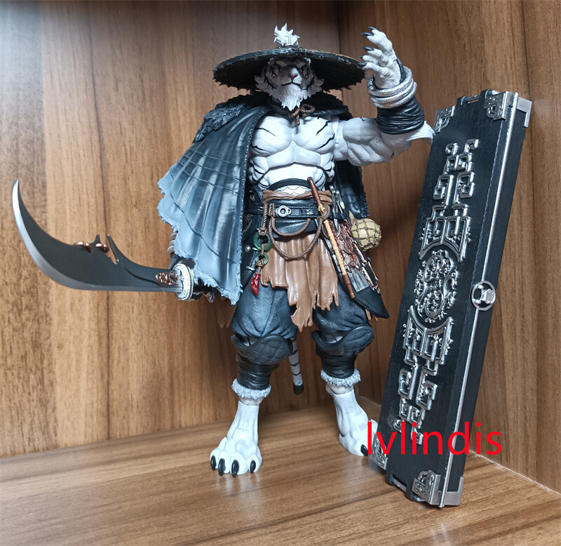 Hughug様 Furay Planet MU-FP003W White Tiger Hermit Master Weng 1/12 Figure